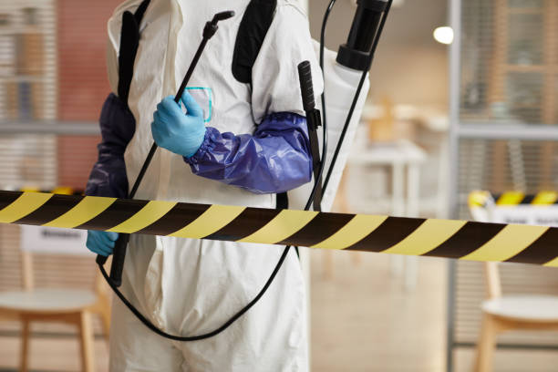 Professional Trauma Scene Cleanup technician working in Fowlerton, IN